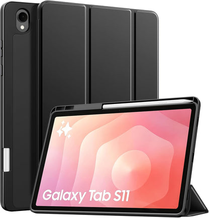 Protective Cover S11 SM-X730/X736B - Slim Stand Soft TPU with S Pen Holder