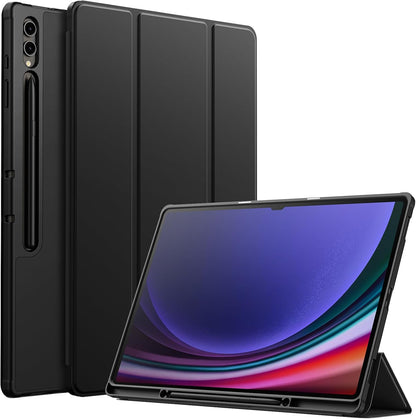 Case for Galaxy Tab S10 Ultra with S-Pen holder (Black)