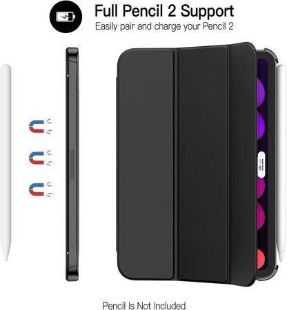 Case for iPad mini 2024 A17 Pro Chip (Grey, White, Silver)