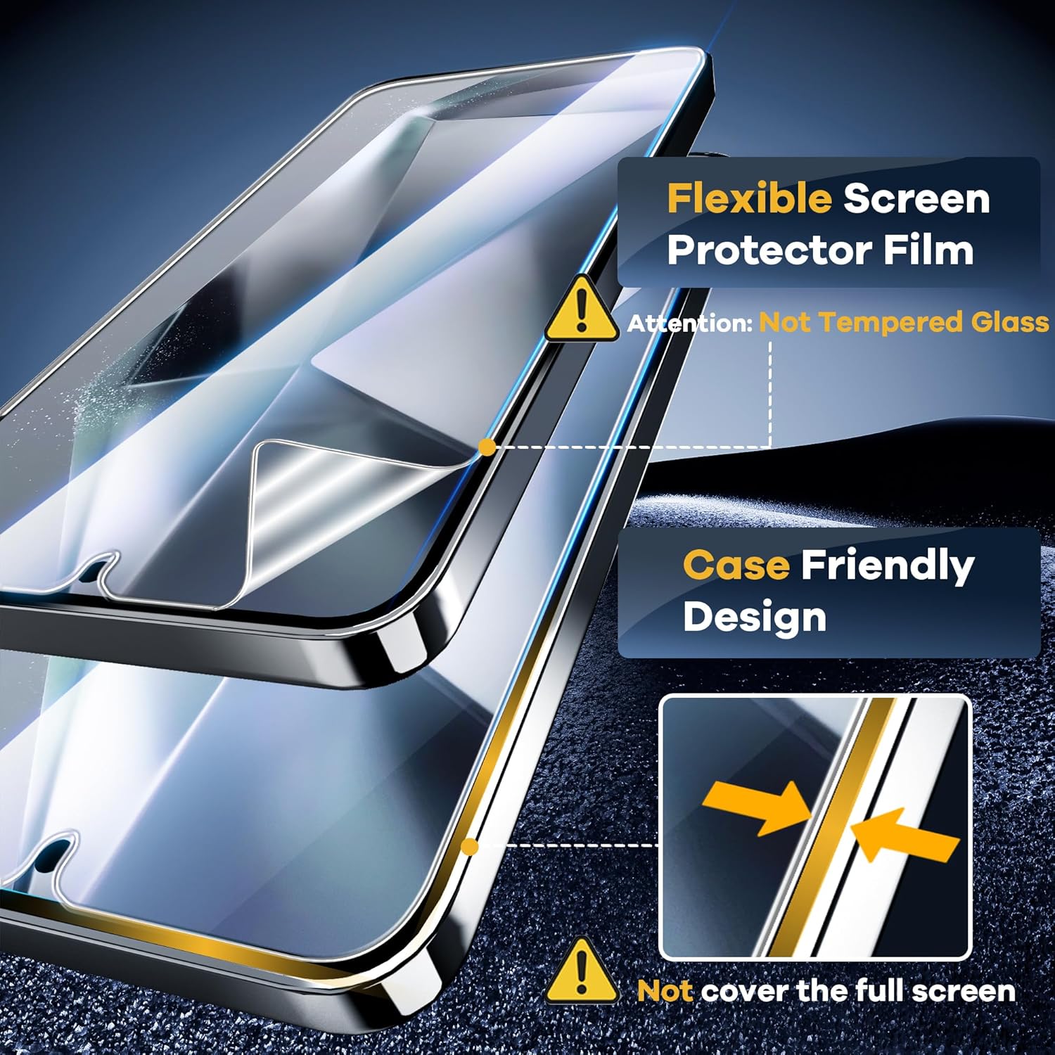 Clear Glass- Samsung S24/S25-Series