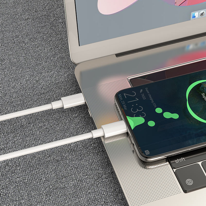 High-power 100W charging data cable Type-C ( 1M )